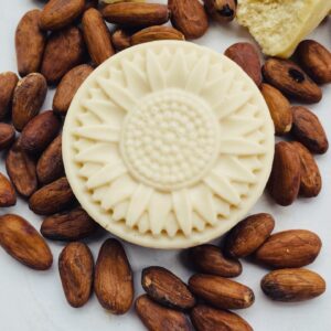 Cocoa butter handmade soap Sri Lanka Natural cocoa butter soap for dry skin Plant based chemical free soap Vegan handmade soap